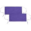 imageDALIX Waist Aprons Commercial Restaurant Home Bib Spun Poly Cotton Kitchen 3 Pockets in Dark Green 2 PackPurple