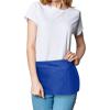 imageDALIX Waist Aprons Commercial Restaurant Home Bib Spun Poly Cotton Kitchen 3 Pockets in Dark Green 2 PackRoyal Blue