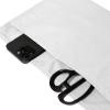 imageDALIX Waist Aprons Commercial Restaurant Home Bib Spun Poly Cotton Kitchen 3 Pockets in Dark Green 2 PackWhite