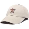 imageDALIX Starfish Cotton Dad Cap Embroidered Baseball HatBeige