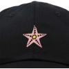 imageDALIX Starfish Cotton Dad Cap Embroidered Baseball HatBlack
