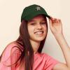 imageDALIX Starfish Cotton Dad Cap Embroidered Baseball HatDark Green