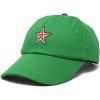 imageDALIX Starfish Cotton Dad Cap Embroidered Baseball HatKelly Green