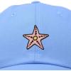 imageDALIX Starfish Cotton Dad Cap Embroidered Baseball HatLight Blue