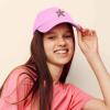 imageDALIX Starfish Cotton Dad Cap Embroidered Baseball HatLight Pink
