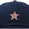 imageDALIX Starfish Cotton Dad Cap Embroidered Baseball HatNavy Blue