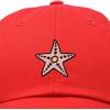 imageDALIX Starfish Cotton Dad Cap Embroidered Baseball HatRed