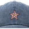 imageDALIX Starfish Cotton Dad Cap Embroidered Baseball HatWashed Navy Blue