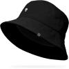 imageDALIX Lil Alien Embroidered Cotton Bucket Hat Cap Outdoor Space Summer MensBlack