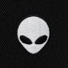 imageDALIX Lil Alien Embroidered Cotton Bucket Hat Cap Outdoor Space Summer MensBlack