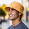imageDALIX Lil Alien Embroidered Cotton Bucket Hat Cap Outdoor Space Summer MensGolden Cream