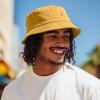 imageDALIX Lil Alien Embroidered Cotton Bucket Hat Cap Outdoor Space Summer MensGolden Cream