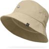 imageDALIX Lil Alien Embroidered Cotton Bucket Hat Cap Outdoor Space Summer MensSesame Beige