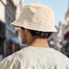 imageDALIX Lil Alien Embroidered Cotton Bucket Hat Cap Outdoor Space Summer MensSesame Beige