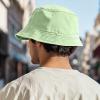 imageDALIX Lil Alien Embroidered Cotton Bucket Hat Cap Outdoor Space Summer MensTurf Green
