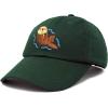 imageDALIX Otter Hat Embroidered Baseball Cap Vintage Cotton Denim Mens WomensDark Green
