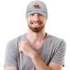 imageDALIX Otter Hat Embroidered Baseball Cap Vintage Cotton Denim Mens WomensGray