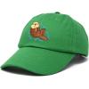 imageDALIX Otter Hat Embroidered Baseball Cap Vintage Cotton Denim Mens WomensKelly Green