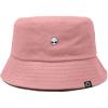 imageDALIX Lil Alien Embroidered Cotton Bucket Hat Cap Outdoor Space Summer MensPeach Melba