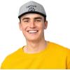 imageDALIX Captain Snapback Flat Bill Baseball Hat Embroidered Cap MensBlack Light Gray