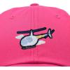 imageDALIX Helicopter Embroidered Dad Cap Cotton Baseball Hat MensHot Pink