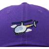 imageDALIX Helicopter Embroidered Dad Cap Cotton Baseball Hat MensPurple