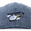imageDALIX Helicopter Embroidered Dad Cap Cotton Baseball Hat MensWashed Navy