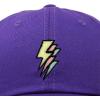 imageDALIX Lightning Embroidered Bolt Dad Hat Cotton Baseball Cap Adjustable MensPurple