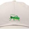 imageNature Outdoors Grasshopper Baseball Cap Embroidered HatBeige