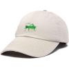 imageNature Outdoors Grasshopper Baseball Cap Embroidered HatBeige