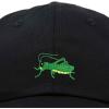 imageNature Outdoors Grasshopper Baseball Cap Embroidered HatBlack