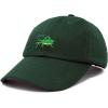 imageNature Outdoors Grasshopper Baseball Cap Embroidered HatDark Green