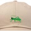 imageNature Outdoors Grasshopper Baseball Cap Embroidered HatKhaki