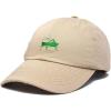 imageNature Outdoors Grasshopper Baseball Cap Embroidered HatKhaki