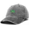 imageNature Outdoors Grasshopper Baseball Cap Embroidered HatWashed Black