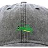imageNature Outdoors Grasshopper Baseball Cap Embroidered HatWashed Black