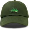 imageNature Outdoors Grasshopper Baseball Cap Embroidered HatOlive