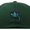 imageDALIX Chameleon Cap Embroidered Mens Cotton Dad Hat Baseball HatDark Green