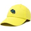 imageDALIX Chameleon Cap Embroidered Mens Cotton Dad Hat Baseball HatYellow