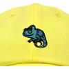 imageDALIX Chameleon Cap Embroidered Mens Cotton Dad Hat Baseball HatYellow