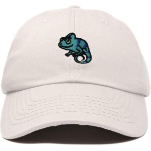 imageDALIX Chameleon Cap Embroidered Mens Cotton Dad Hat Baseball HatBeige