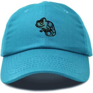 imageDALIX Chameleon Cap Embroidered Mens Cotton Dad Hat Baseball HatTeal