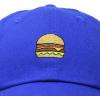 imageDALIX Hamburger Hat Cheeseburger Dad Baseball Cap GiftRoyal Blue