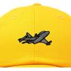 imageDALIX Jet Fighter Embroidered Cap Cotton Baseball Hat Airplane Jet MenGold