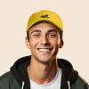 imageDALIX Jet Fighter Embroidered Cap Cotton Baseball Hat Airplane Jet MenGold