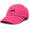 imageDALIX Jet Fighter Embroidered Cap Cotton Baseball Hat Airplane Jet MenHot Pink