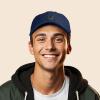 imageDALIX Jet Fighter Embroidered Cap Cotton Baseball Hat Airplane Jet MenNavy Blue