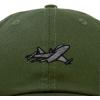 imageDALIX Jet Fighter Embroidered Cap Cotton Baseball Hat Airplane Jet MenOlive