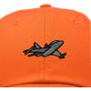 imageDALIX Jet Fighter Embroidered Cap Cotton Baseball Hat Airplane Jet MenOrange