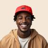 imageDALIX Jet Fighter Embroidered Cap Cotton Baseball Hat Airplane Jet MenRed